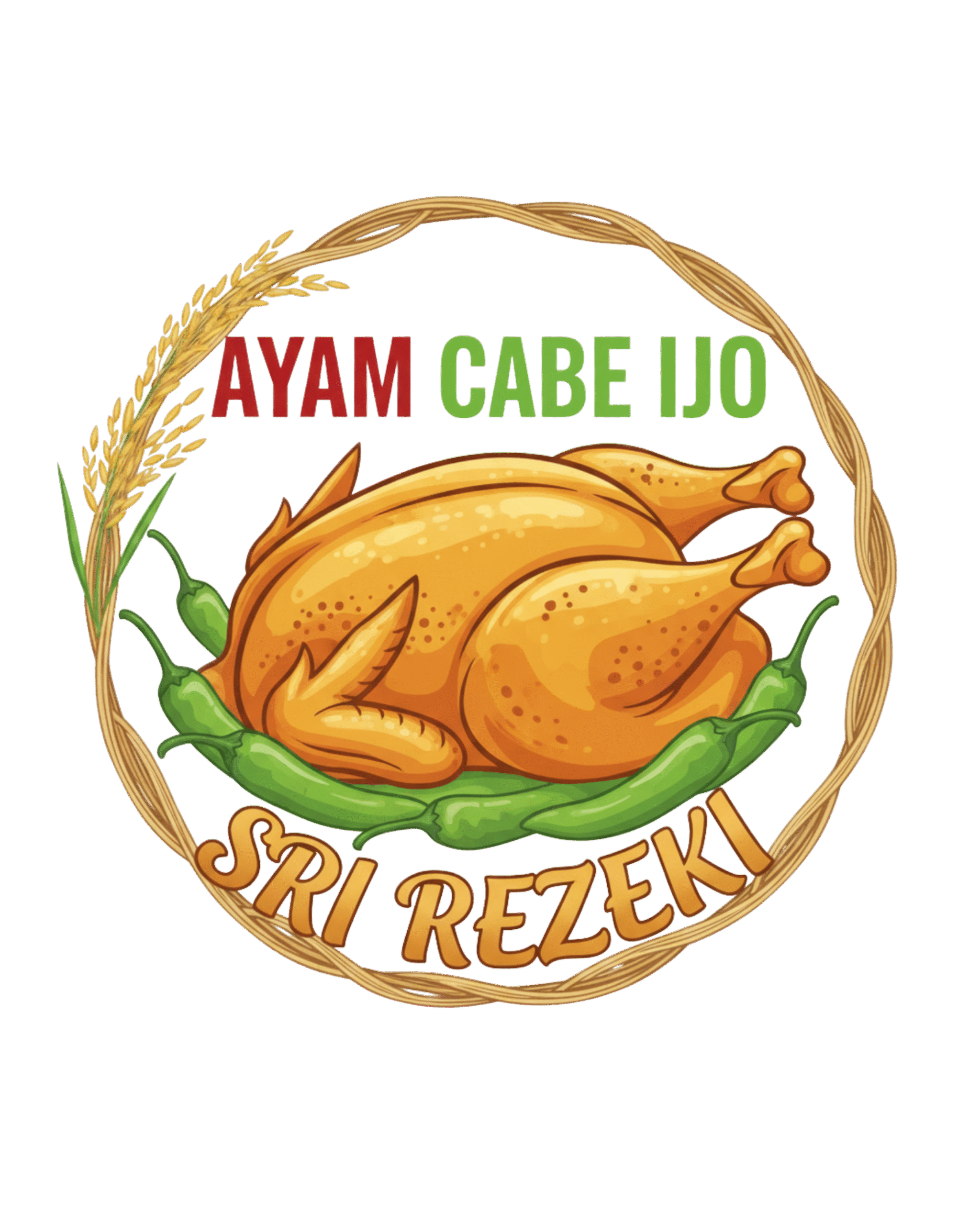 Ayam Cabe ijo Sri Rezeki
